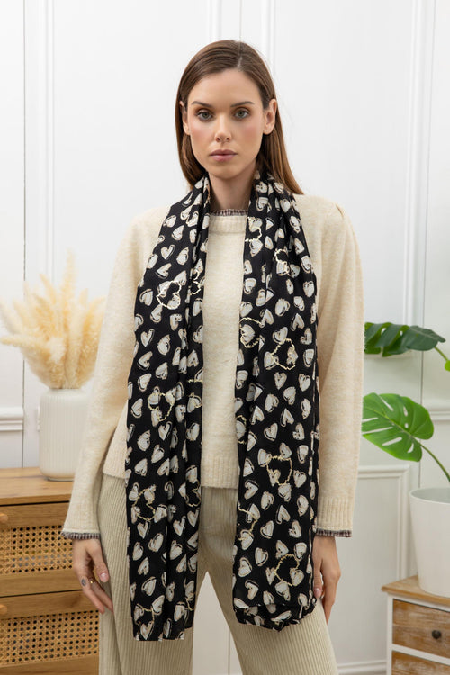 Foulard Doux et Élégant – Grand format 180x90cm